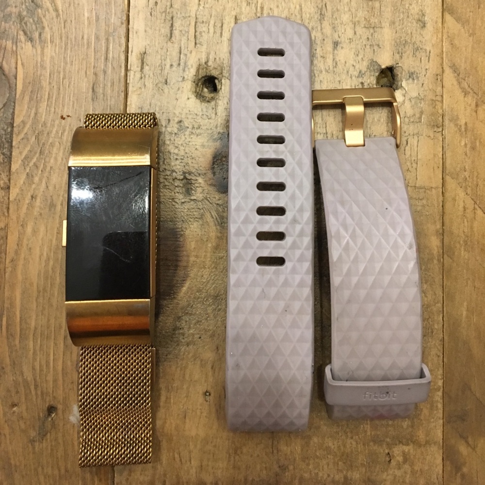 Fit Bit Charge rose gold